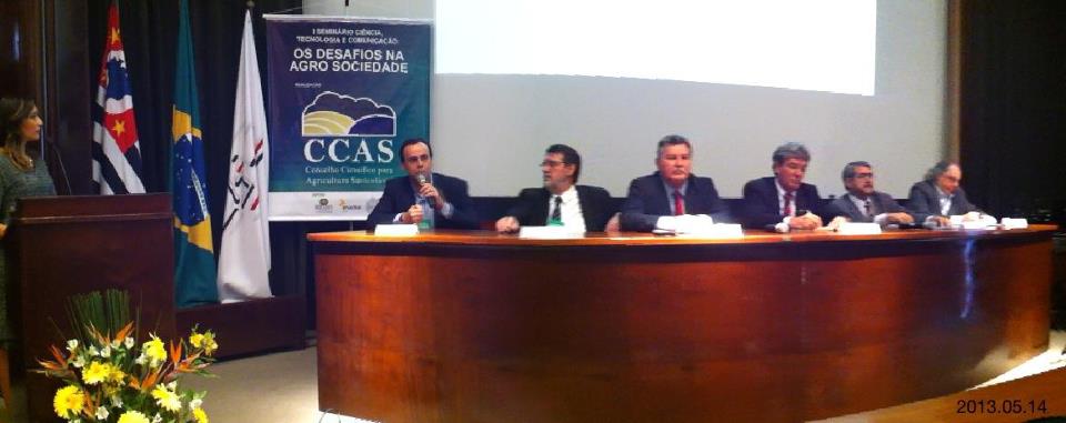 Seminário realizado pelo CCAS debate temas importantes sobre o agro brasileiro